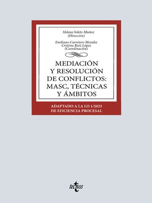 cover image of Mediación y resolución de conflictos